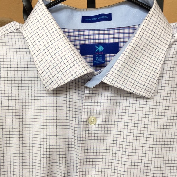 Egara Non Iron Fitted Mens Dress Shirt 